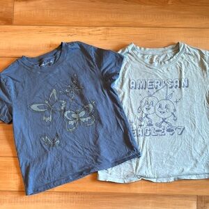 American Eagle Outfitters Graphic T-Shirts - Set of 2 size XS and M